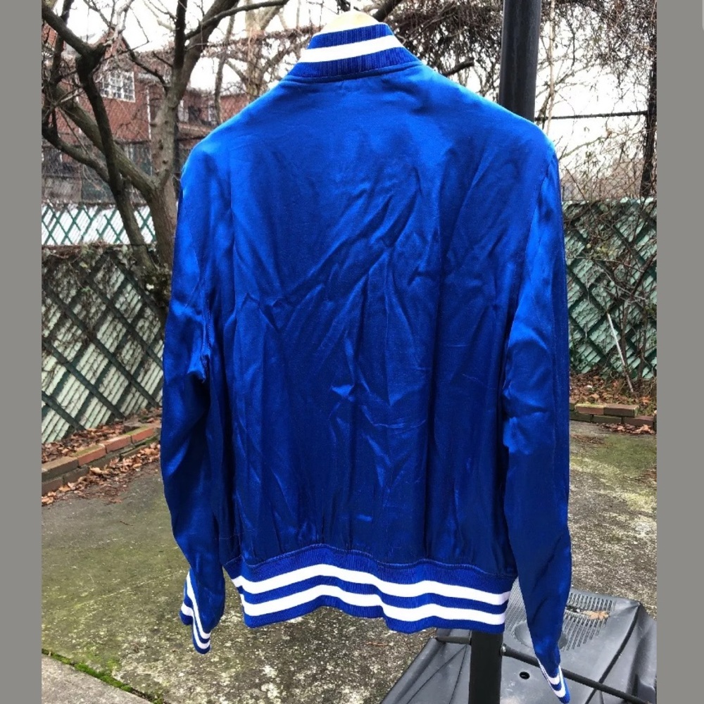 Shipley Halmos leather trim varsity Jacket - Picture 2 of 8